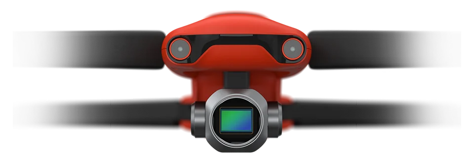 Autel EVO II Pro V2 orange aircraft, an example from the EVO II V2 family
